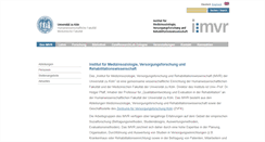 Desktop Screenshot of imvr.de